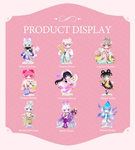 Suri Blind Box Fairy Town Series Exclusive Cute Figure Box Creative Gifts for Birthday/Christmas
