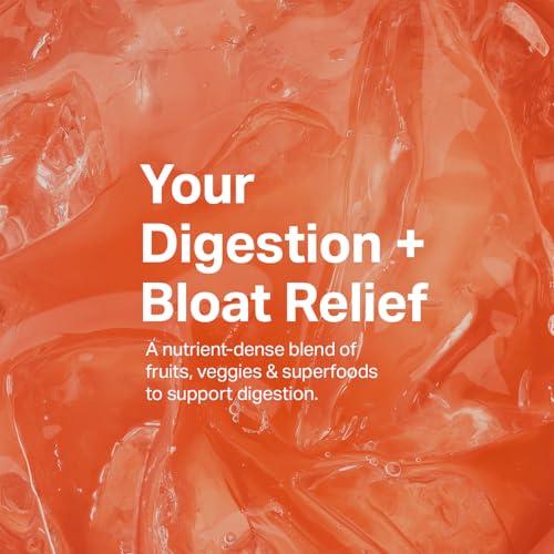 Proper The Pinks Digestion and Bloat Relief Drink Mix for Women and Men with Gut Health Probiotics, Prebiotics, and Enzy